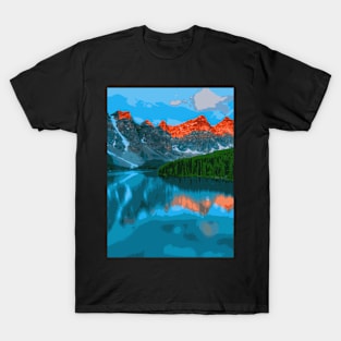 Crystalline River - Landscape T-Shirt